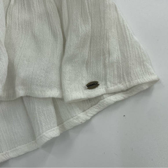 O’Neill‎ White and Lace Gauze Cotton Lucas Top - Picture 5 of 11